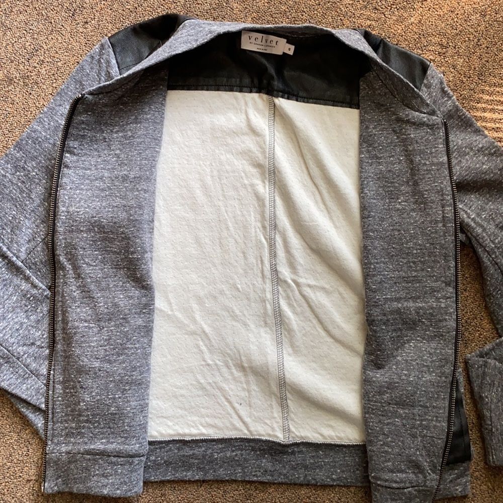 Revolve Bomber Jacket - Picture 4 of 11